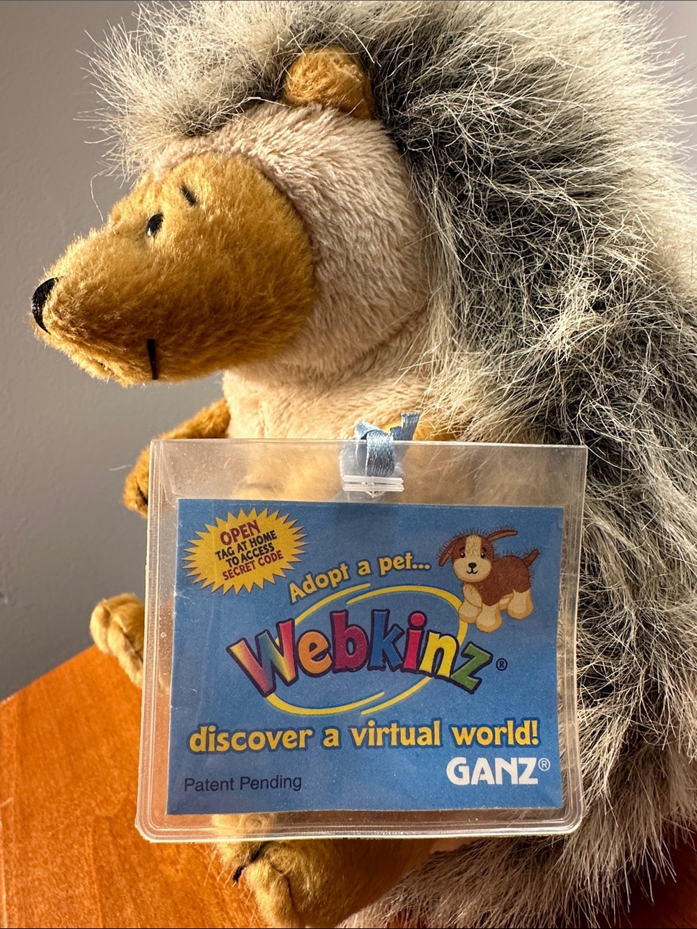 GANZ Webkinz Hedgehog (with tag) - Picture 2 of 3